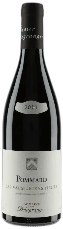 vue du vin Pommard les Vaumuriens Hauts 2019