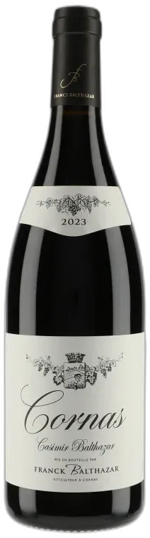 photos du vin Cornas Casimir Balthazar 2023