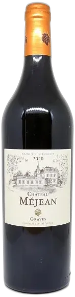 photo du vin Château Méjean Graves Rouge 2020