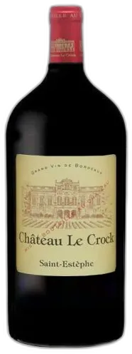 vue du vin Château le Crock Saint-Estèphe Rouge 2018 Double-Magnum d’Origine