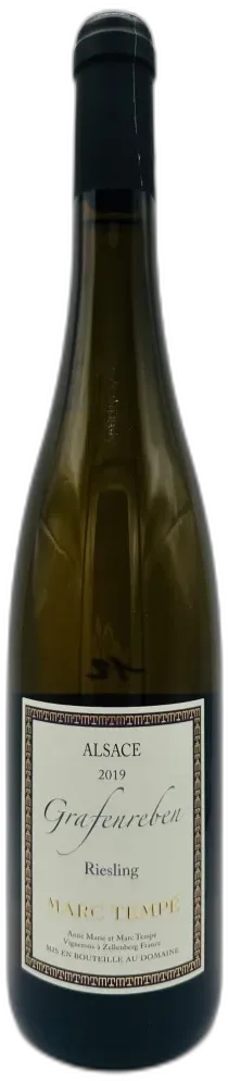 photo du vin Domaine Marc Tempe et Anne Marie Riesling 'Grafenreben' Alsace France