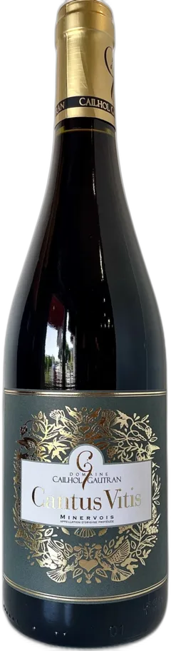image du vin Minervois Cailhol Gautran Rge 'Cantus Vitis'