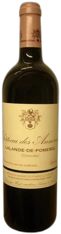 vue du vin Château des Annereaux