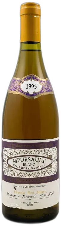 photo du vin René Manuel Meursault "Clos de la Baronne" 1995
