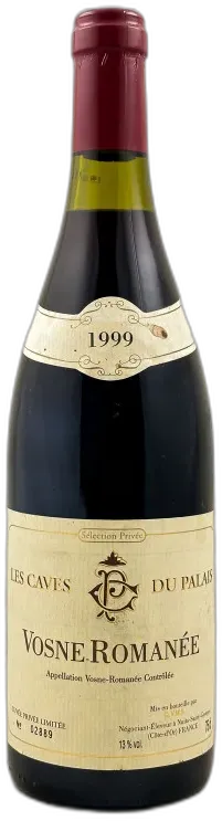 illustration du vin les Caves du Palais Vosne Romanée 1999