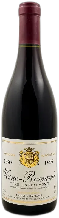 image du vin Maurice Chevallier Vosne Romanée 1er Cru "les Beaumonts" 1997