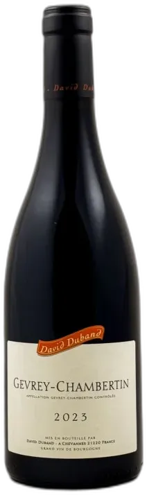 photos du vin David Duband Gevrey Chambertin 2023