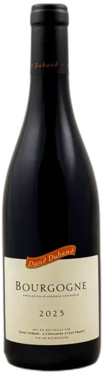 illustration du vin David Duband Bourgogne 2023