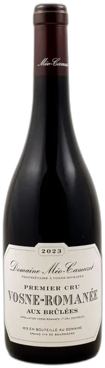 photo du vin Méo Camuzet Vosne Romanée 1er Cru "Aux Brûlées" 2023
