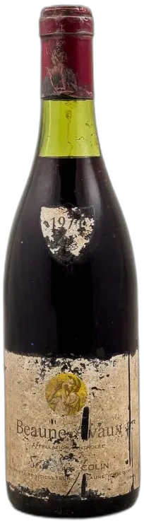 photo du vin Jean Pierre Colin Beaune 1er Cru "les Avaux" 1971