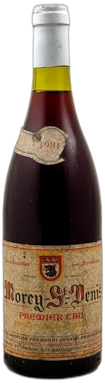 photo du vin Saint Denis 1er Cru