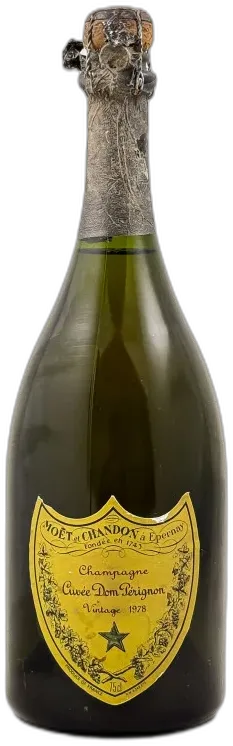 photos du vin Dom Pérignon Moët & Chandon 1978