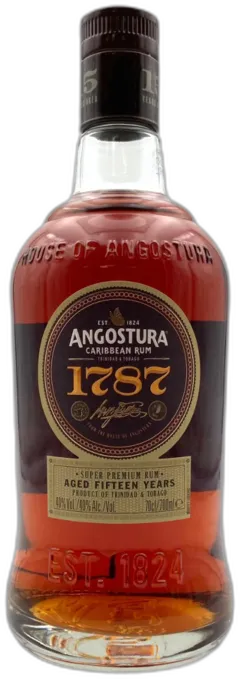 aperçu du vin Angostura 1787 15 Ans
