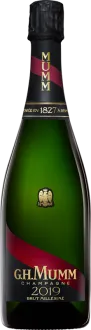 capture du vin Champagne Mumm Millésime 2019