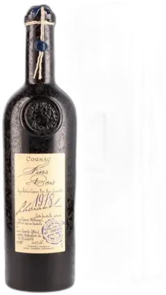 vue du vin Cognac Lheraud Fins Bois 1978