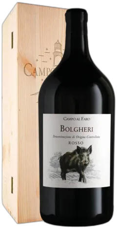 illustration du vin Bolgheri Doc Rosso Campo al Faro 2023