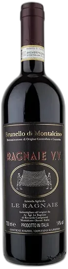 capture du vin Brunello di Montalcino Docg Vigna Vecchia le Ragnaie 2020