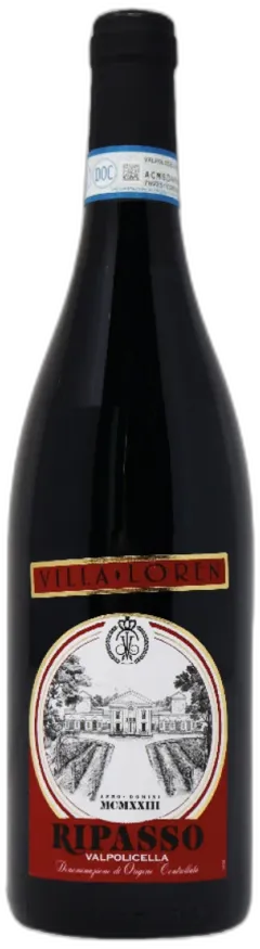photo du vin Valpolicella Ripasso Doc Villa Loren 2021