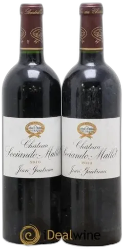 photo du vin Sociando Mallet