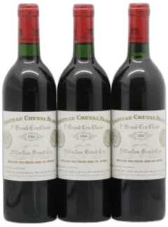 vue du vin Château Cheval Blanc