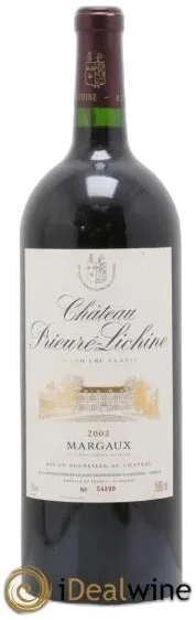 photo du vin Château Prieuré Lichine