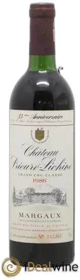 photo du vin Château Prieuré Lichine