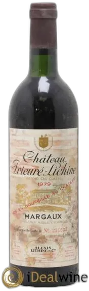 photo du vin Château Prieuré Lichine