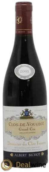 photo du vin Clos Frantin