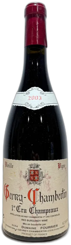 illustration du vin Domaine Fourrier Gevrey-Chambertin 1er Cru les Champeaux 2003