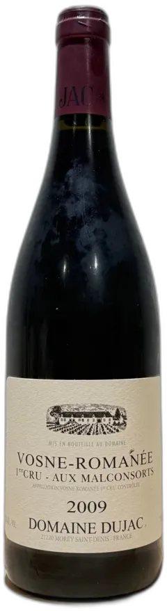 photo du vin Domaine Dujac Vosne-Romanee Aux Malconsorts 2009
