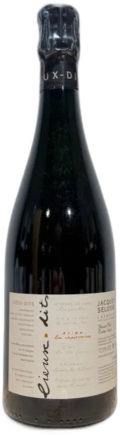 vue du vin Jacques Selosse Lieux Dits les Chantereines Avize Grand Cru