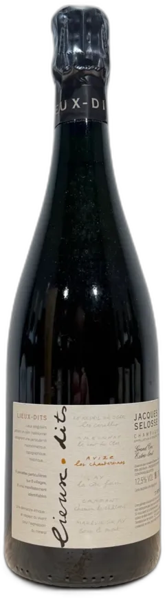 vue du vin Jacques Selosse Lieux Dits les Chantereines Avize Grand Cru