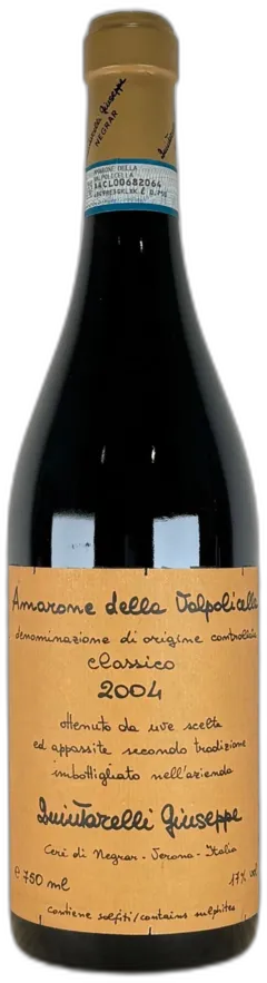photo du vin Giuseppe Quintarelli Amarone Della Valpolicella Classico Docg