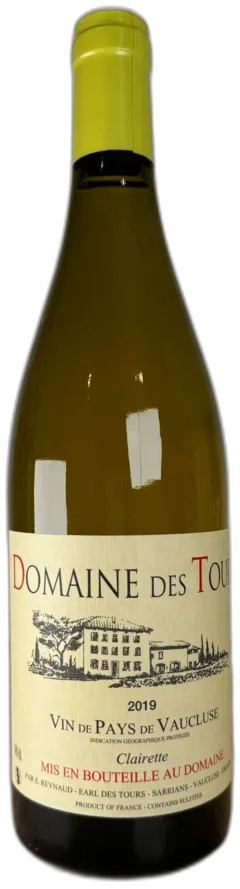 image du vin Domaine des Tours Blanc Clairette