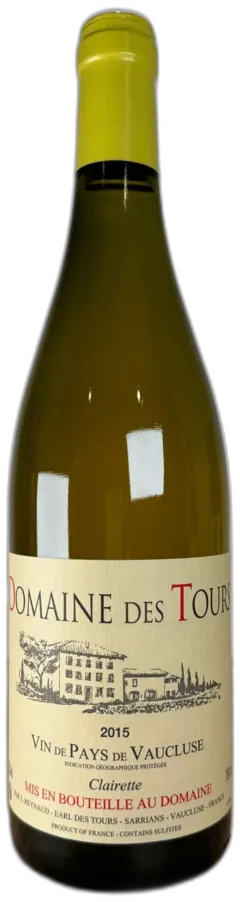 image du vin Domaine des Tours Blanc Clairette
