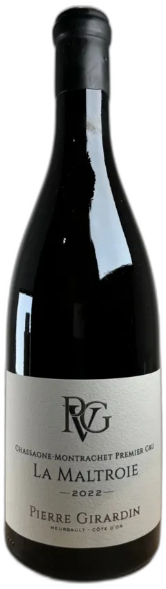 photo du vin Pierre Vincent Girardin Chassagne Montrachet la Maltroie 1er Cru