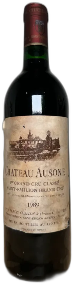 capture du vin Château Ausone