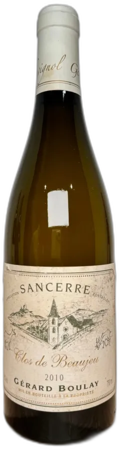 image du vin Gérard Boulay Sancerre Clos de Beaujeu