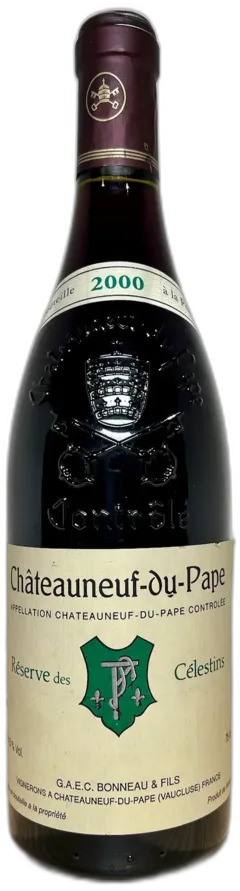 photo du vin Henri Bonneau Chateauneuf du Pape Réserve des Célestins