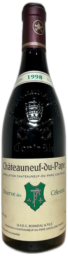 photo du vin Henri Bonneau Chateauneuf du Pape Réserve des Célestins