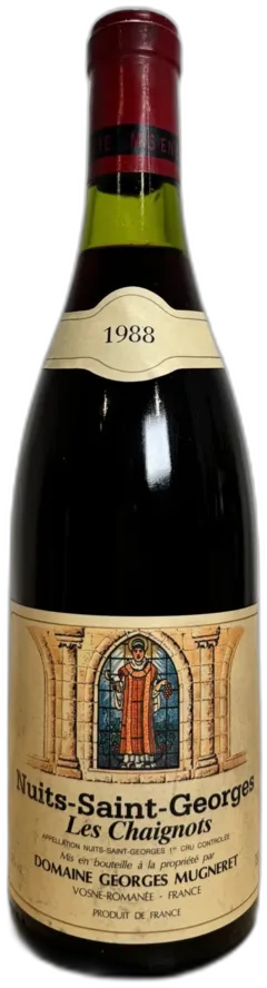 aperçu du vin Mugneret Gibourg Nuits Saint Georges les Chaignots