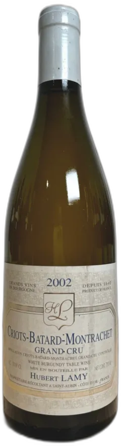 vue du vin Criots-Batard-Montrachet 'Haute Densite