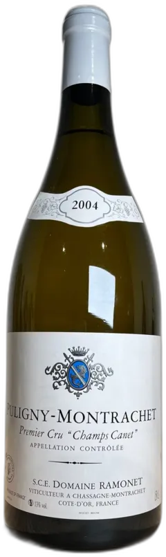 image du vin Magnum Domaine Ramonet Puligny-Montrachet Premier Cru Champs Canet 2004