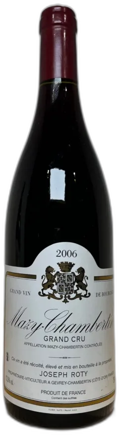 photo du vin Mazy Chambertin Grand Cru