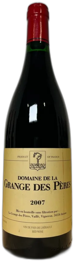 capture du vin Domaine de la Grange des Pères