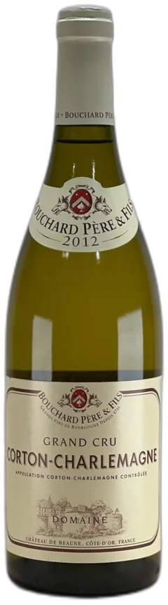 vue du vin Bouchard Corton-Charlemagne Grand Cru