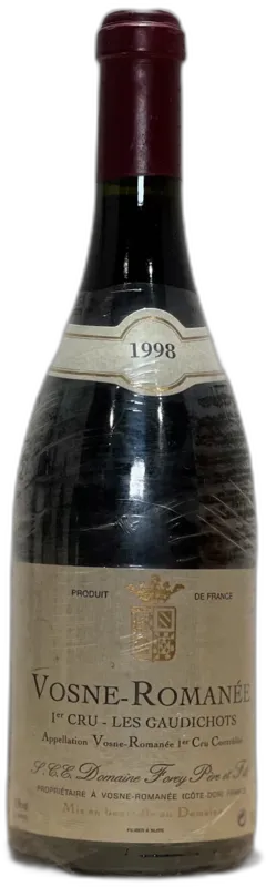 image du vin Forey Vosne-Romanée les Gaudichots 1998
