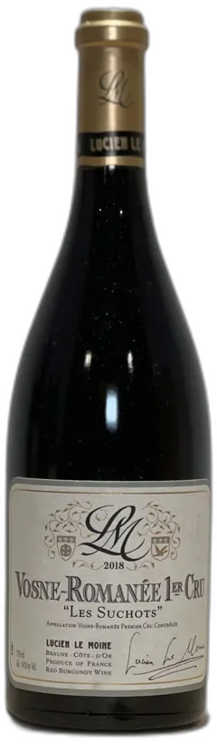 image du vin le Moine Vosne-Romanée 1er Cru les Suchots 2018