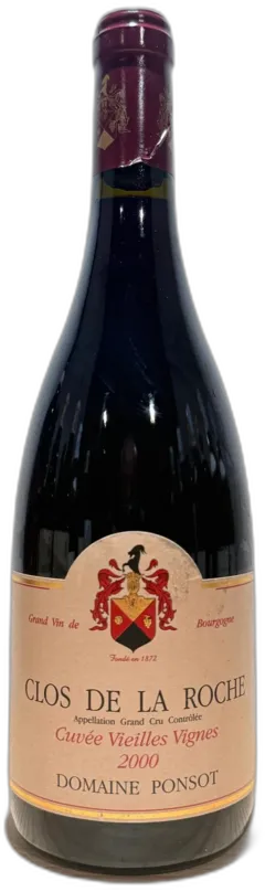 capture du vin Clos de la Roche Cuvée Vieilles Vignes