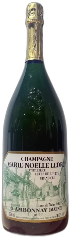 photo du vin Magnum Marie-Noelle Ledru Cuvee du Goulte Blanc de Noirs Brut